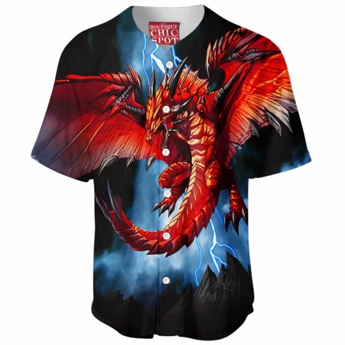 Red Dragon Baseball Jersey