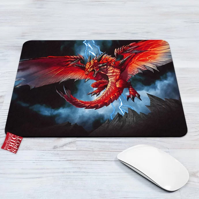 Red Dragon Mouse Pad