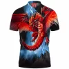 Dragon Polo Shirt, Fantasy Polo Shirt