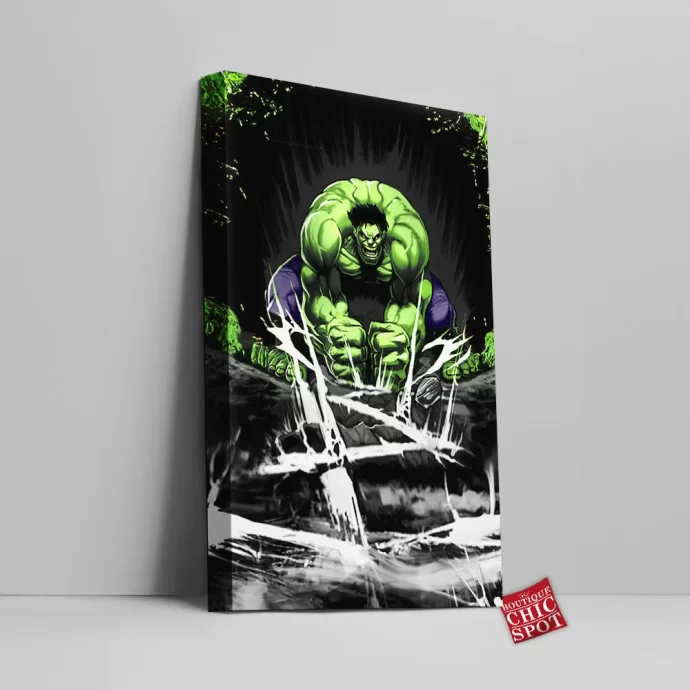 Hulk Smash Canvas Wall Art