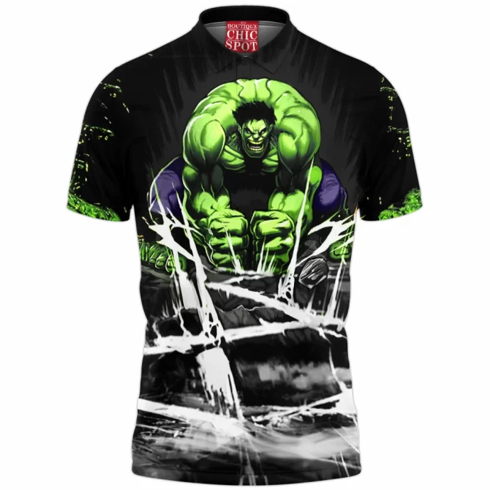 Hulk Smash Polo Shirt