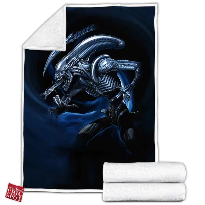 Alien Fleece Blanket