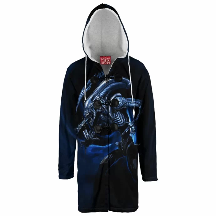 Alien Hooded Cloak Coat