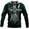 Anubis Fleece-Hoodie, Fantasy Fleece-Hoodie