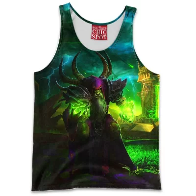 Game Tank-Top, Gul'dan Tank-Top, Dota Tank-Top, Warcraft Tank-Top