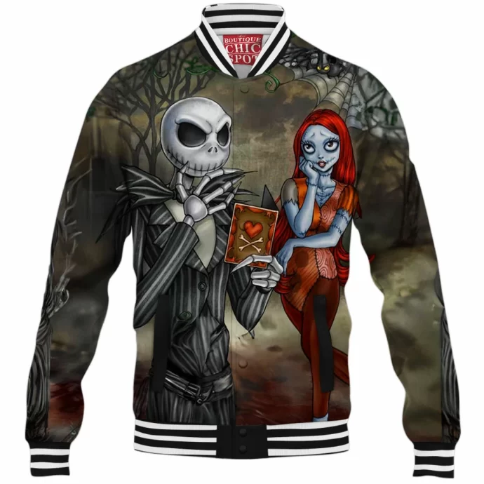 Nightmare Before Christmas Baseball Jacket