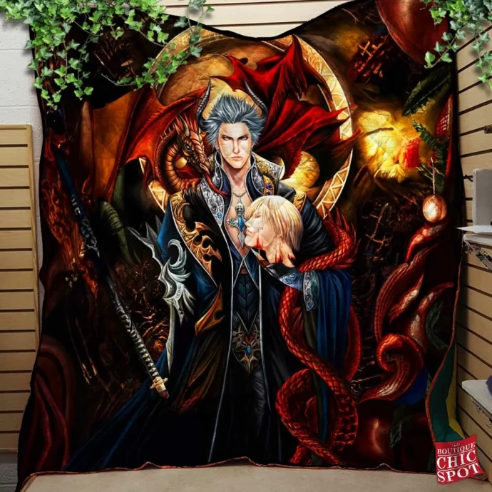 Devil May Cry 3 Quilt Blanket