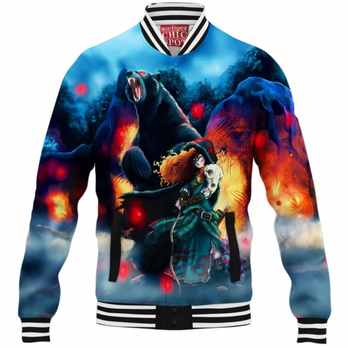 Twisted Princess Merida Baseball Jacket