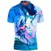 Anime Polo Shirt, Greninja Polo Shirt, Pokemon Polo Shirt