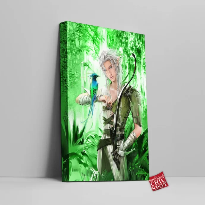 Envoy In The Forest Canvas Wall Art