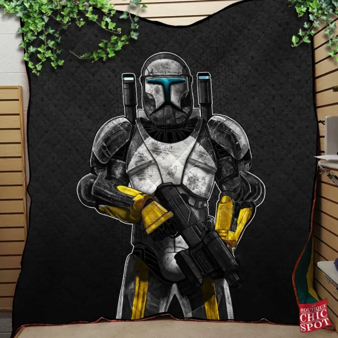 Republic Commando Quilt Blanket