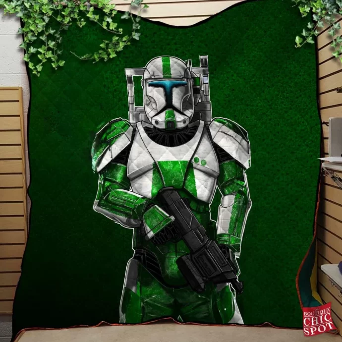 Republic Commando Quilt Blanket