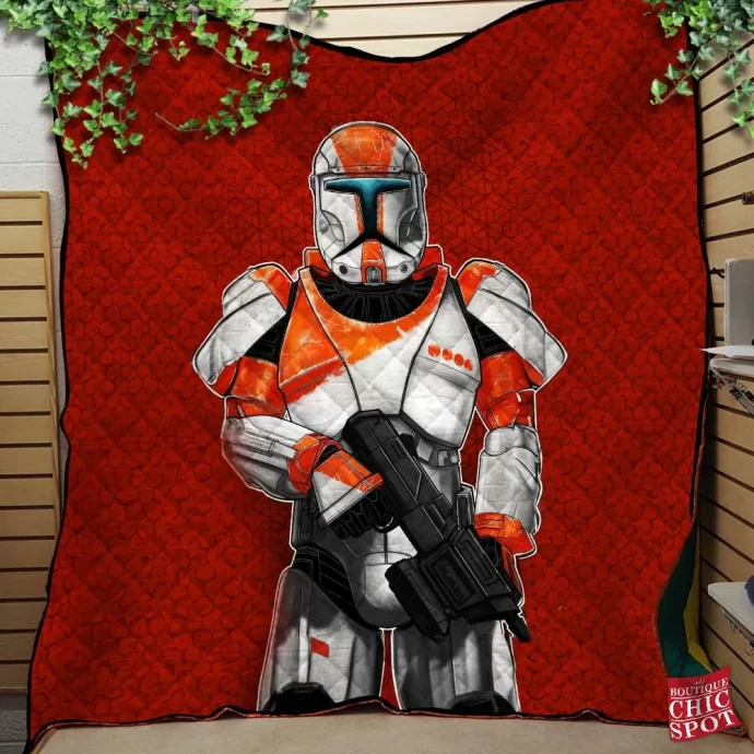 Republic Commando Quilt Blanket