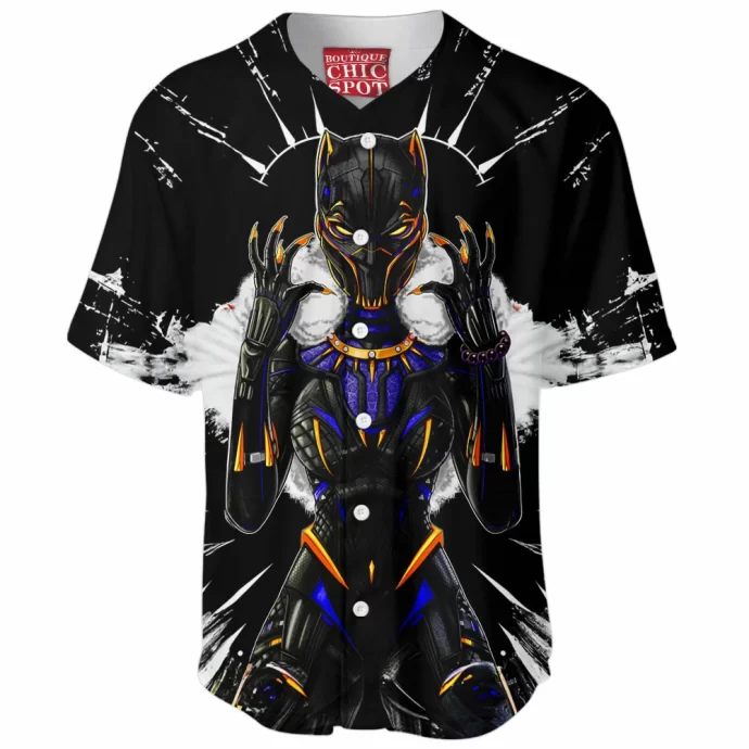 Shuri Mask Black Panther Icon Baseball Jersey