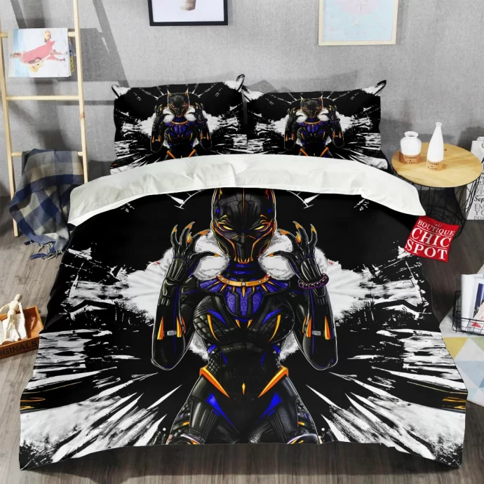 Shuri Mask Black Panther Icon Bedding Set