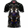 Black Panther Polo Shirt, Comic Polo Shirt