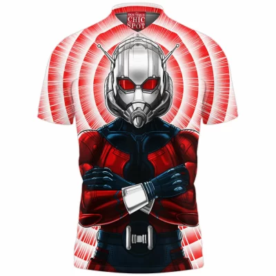 Comic Polo Shirt, Ant-Man Polo Shirt