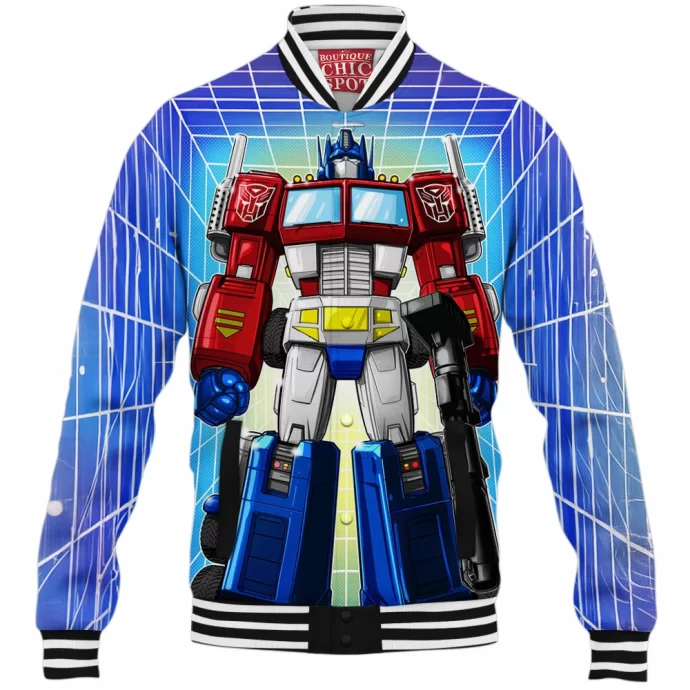 Optimus Prime Baseball Jacket