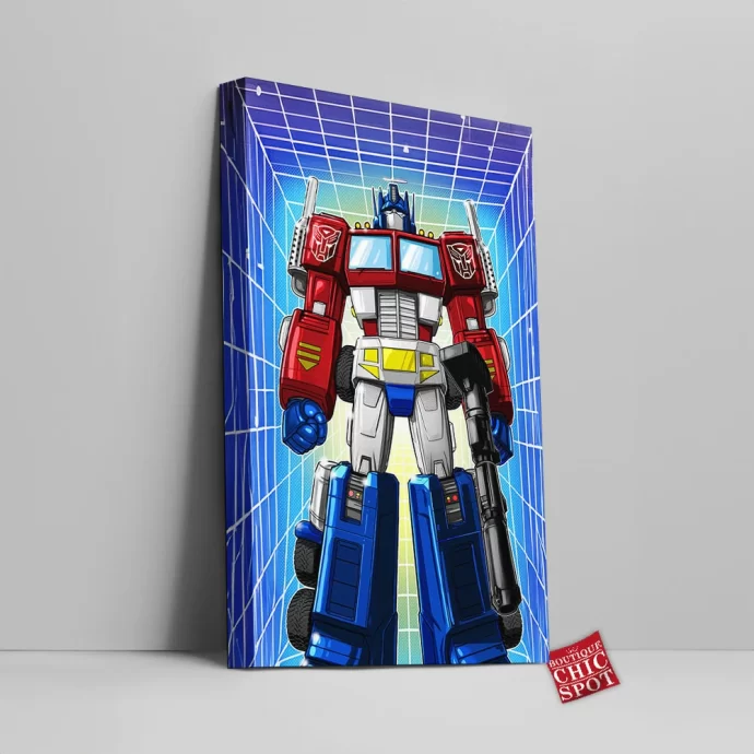 Optimus Prime Canvas Wall Art