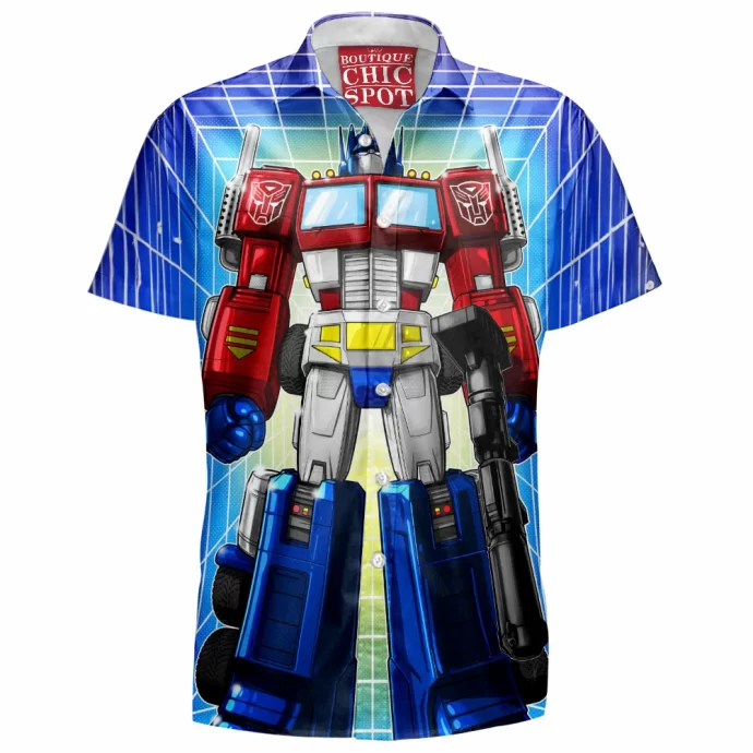 Optimus Prime Hawaiian Shirt