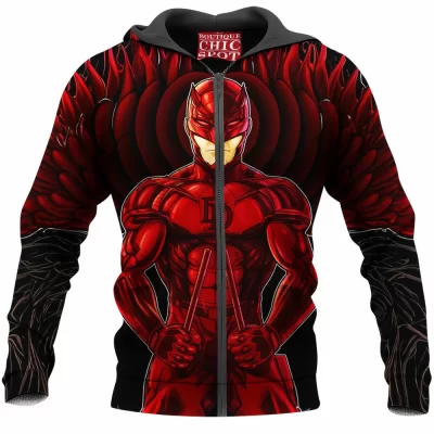 Comic Zip-Hoodie, Daredevil Zip-Hoodie