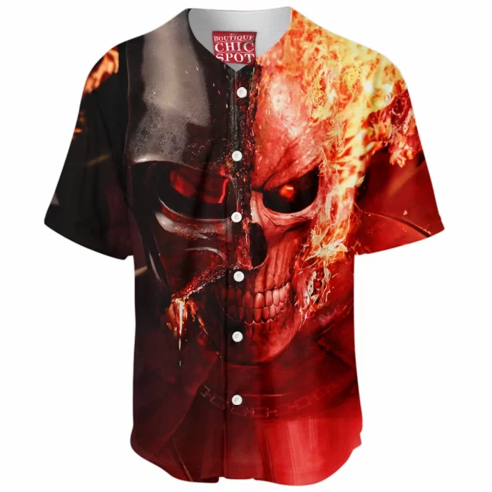 Vader Ghost Rider Baseball Jersey