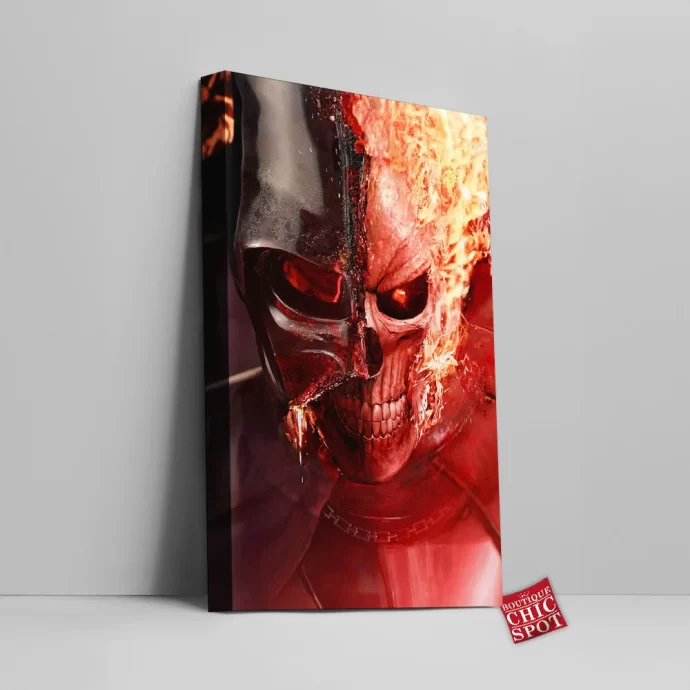 Vader Ghost Rider Canvas Wall Art