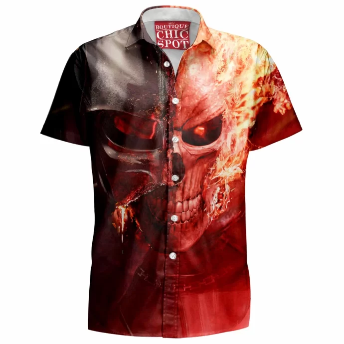 Vader Ghost Rider Hawaiian Shirt