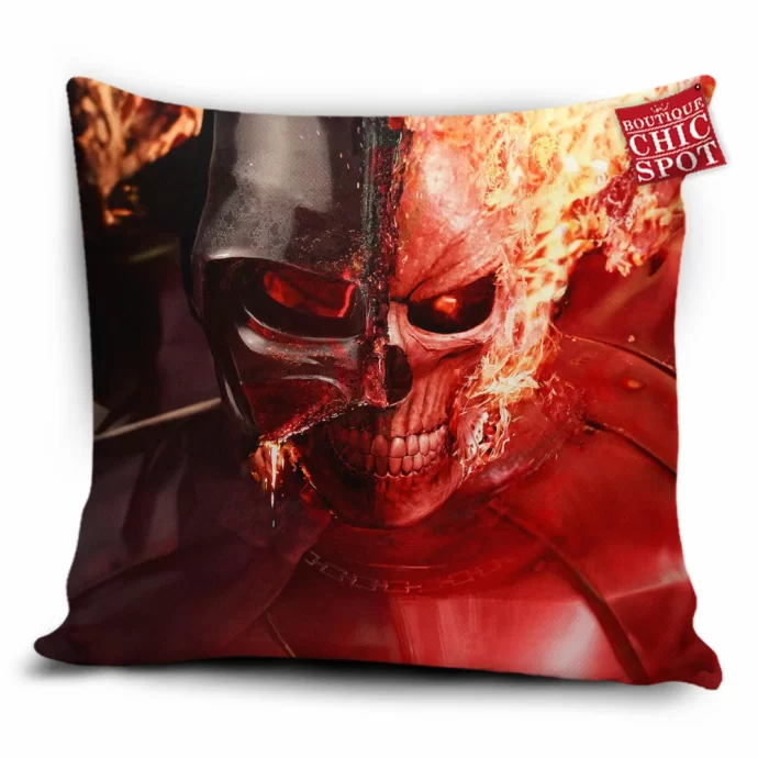 Vader Ghost Rider Pillow Cover