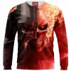 Darth Vader Zip Sweatshirt, Comic Zip Sweatshirt, Star Wars Zip Sweatshirt, Ghost Rider Zip Sweatshirt