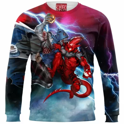 Comic Sweatshirt, Superhero Sweatshirt
