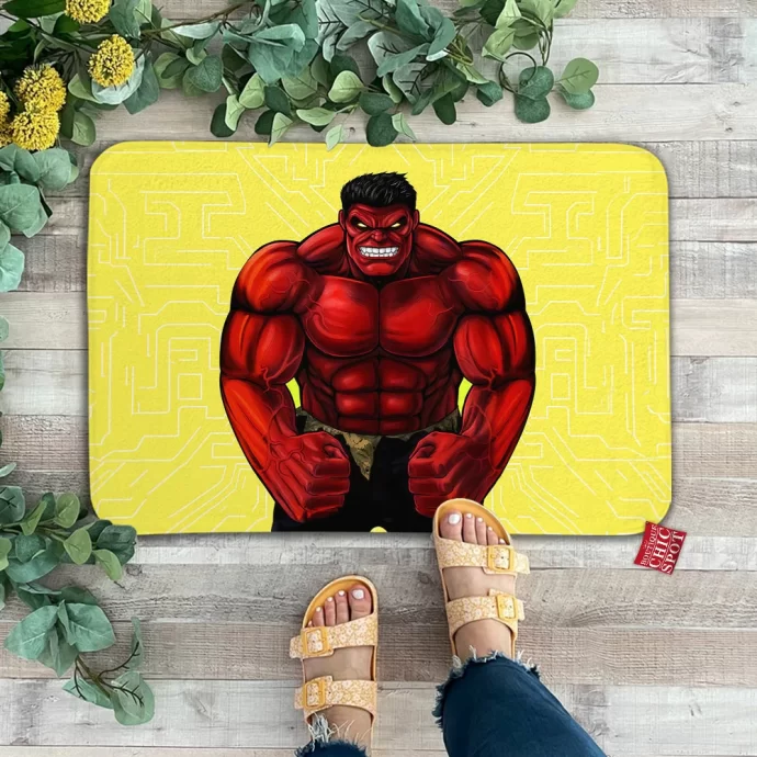 Red Hulk Doormat