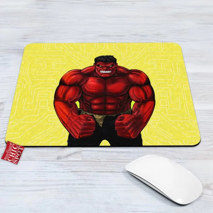 Red Hulk Mouse Pad