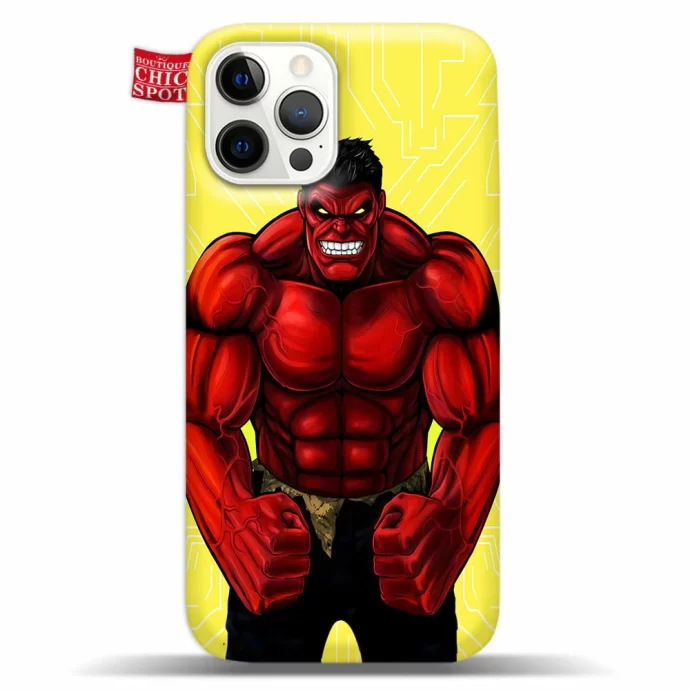 Red Hulk Phone Case Iphone