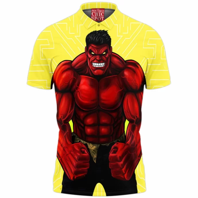 Red Hulk Polo Shirt