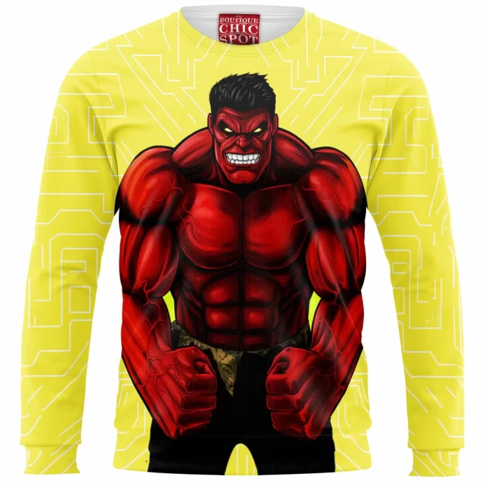 Red Hulk Sweatshirt