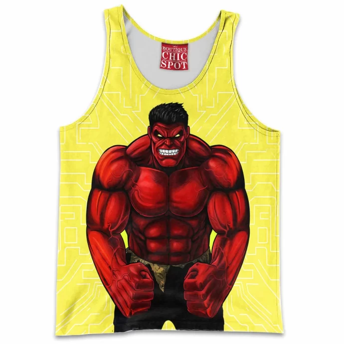 Red Hulk Tank Top