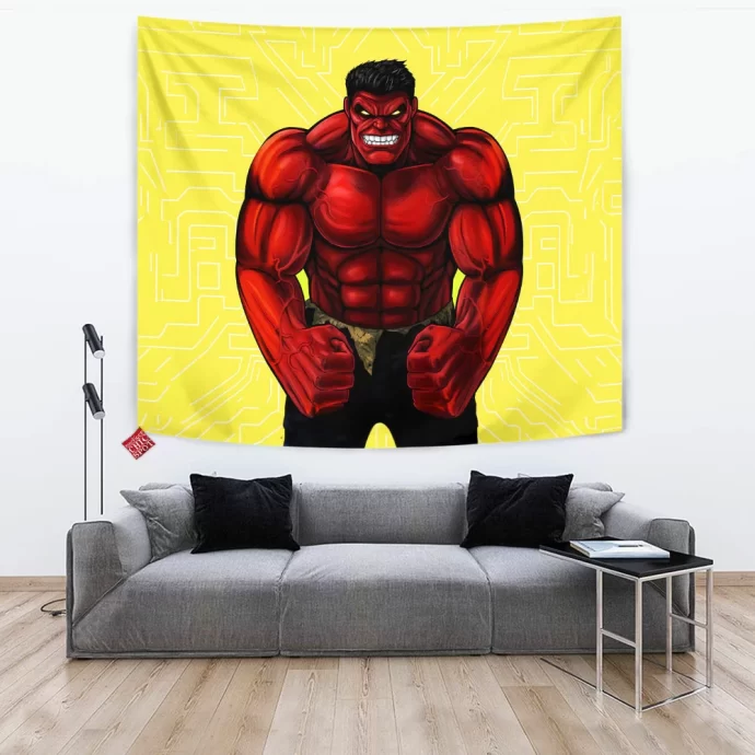 Red Hulk Tapestry