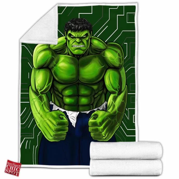 Hulk Fleece Blanket