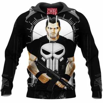 Comic Hoodie, Punisher Hoodie