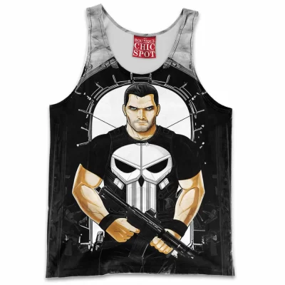 Comic Tank-Top, Punisher Tank-Top