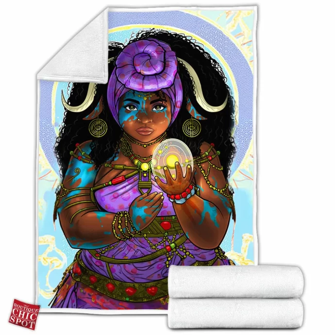 Fatima Fleece Blanket