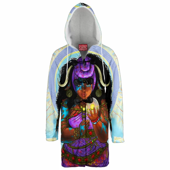 Fatima Hooded Cloak Coat