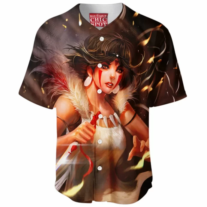 Princess Mononoke Baseball Jersey