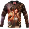 Anime Zip-Hoodie, Mononoke Hime Zip-Hoodie, Princess Mononoke Zip-Hoodie, Ghibli Zip-Hoodie
