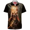Horror Hawaiian-Shirt, Predator Hawaiian-Shirt, Sci-Fi Hawaiian-Shirt