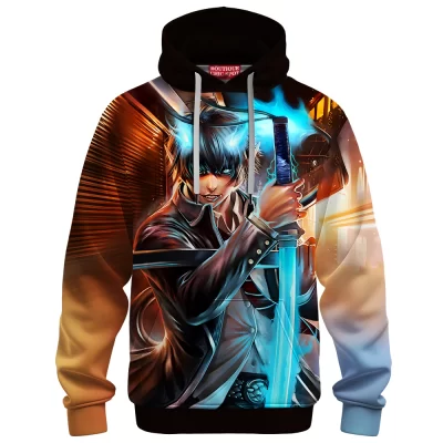 Anime Hoodie, Blue Exorcist Hoodie, Rin Okumura Hoodie