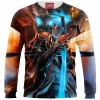 Anime Zip Sweatshirt, Rin Okumura Zip Sweatshirt, Blue Exorcist Zip Sweatshirt