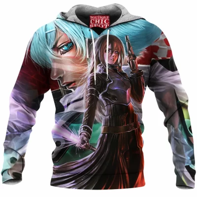 Anime Fleece-Hoodie, Sword Art Online Fleece-Hoodie