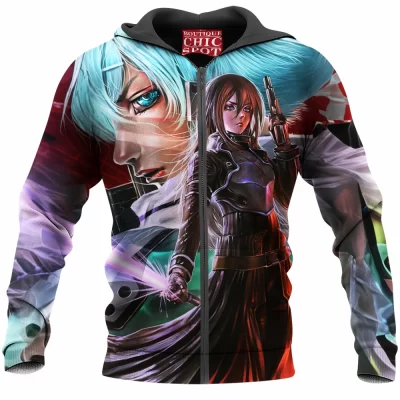 Anime Zip-Hoodie, Sword Art Online Zip-Hoodie